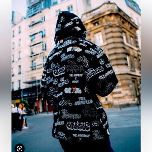 The hundreds bomb graffiti pullover sweater